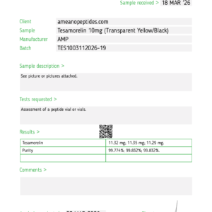 Tesamorelin 10mg