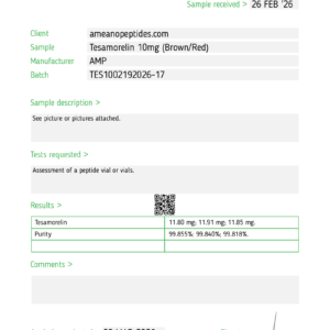 Tesamorelin 10mg