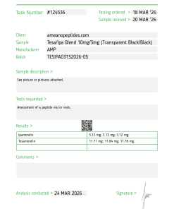 Tesamorelin / Ipamorelin Blend – 10mg/3mg