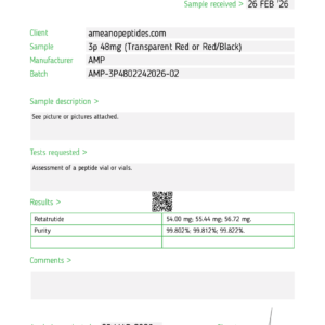 AMP-3P 48mg (GLP-3RT)