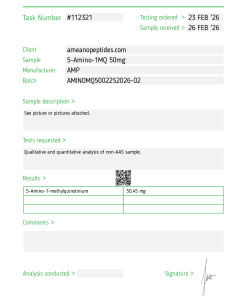 5-Amino 1mq – 50mg