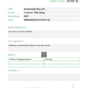 5-Amino 1mq – 50mg
