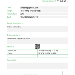TB-500 (Thymosin Beta-4) 10mg