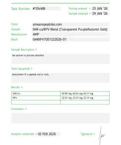 Beauty Blend (GHK-Cu/KPV) – 50mg/20mg