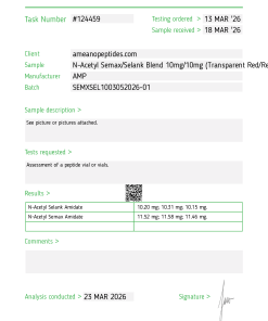 Semax/Selank Blend – 10mg/10mg